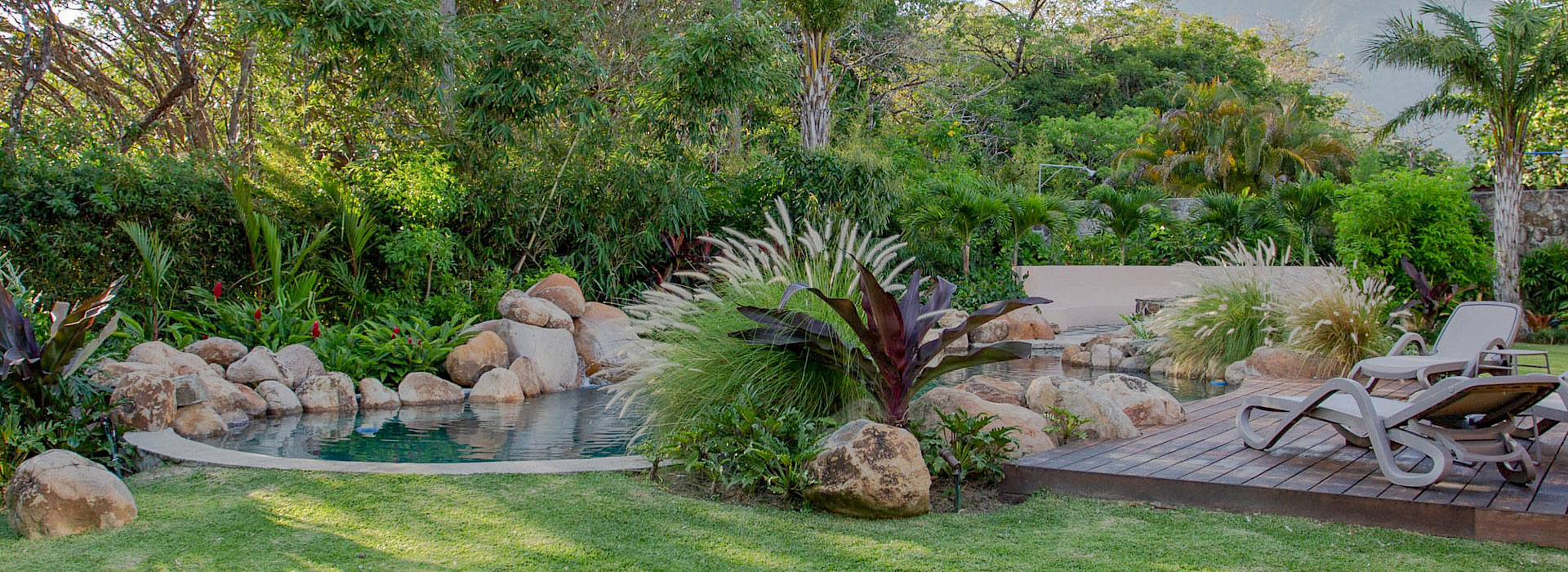 Fresh Mulch and Plants